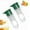 Green+Green, variant on Qczoyp Lemon Mini Squeezer, Screw Top Lemon squeezer 2025 New Juicer Mini Manual Squeezer, Portable Juicer With Lid, Squeeze Lime for Drinks, Cocktails (Green+Green)