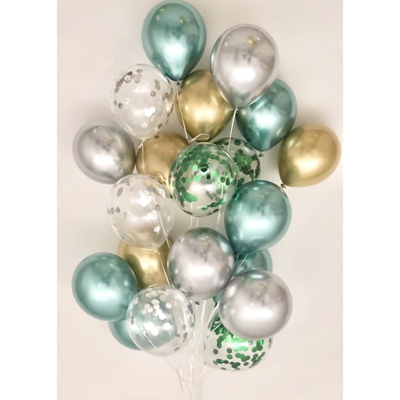 Sweet Moon 12" Multi-color Balloons, 20 Count