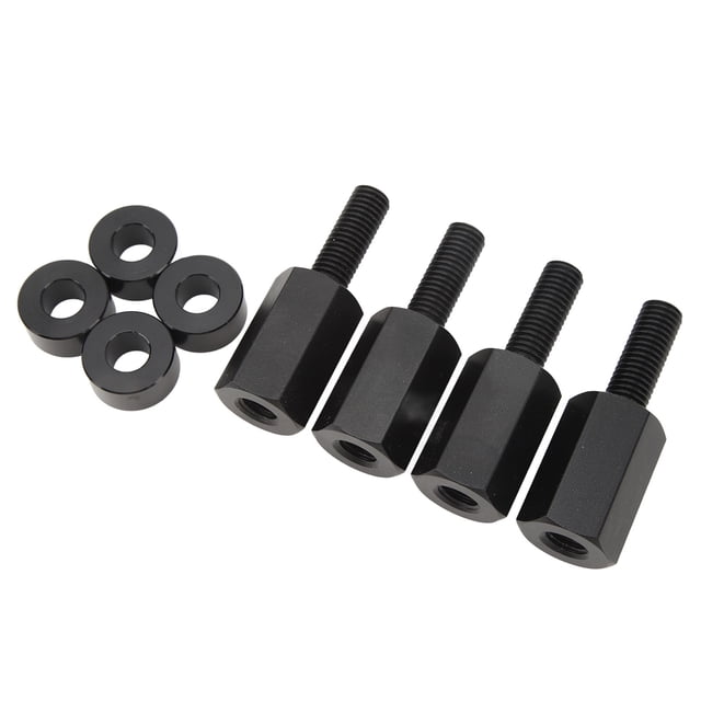 Elevador de asiento de 4 Uds. De 1,5 pulgadas, fácil de instalar, soportes de elevación de asiento de 1,5 a 2,0 pulgadas para Maverick X3, todos los años, color negro
