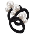 thumbnail image 2 of 3 Diademas con perlas, sujeta-coleteros, accesorios elásticos para el cabello para mujeres y niñas, 2 of 7