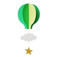 thumbnail image 1 of pitrice Hot air balloon paper string flower flag+55cm 21 inch, 1 of 9