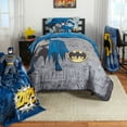 thumbnail image 6 of Batman Kids Plush Blanket, Twin/Full Size, 62"x90", Warner Brothers, 6 of 8