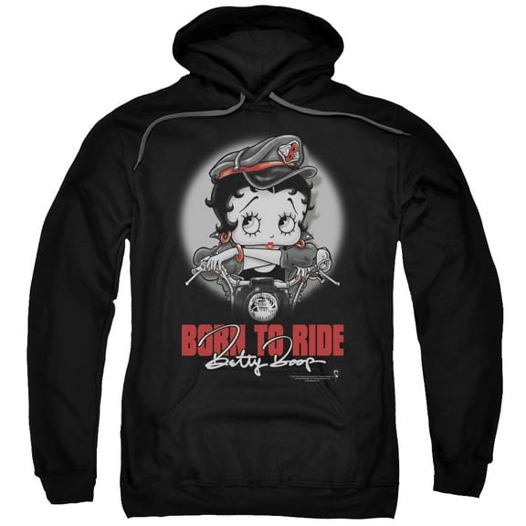 Betty Boop - Born To Ride - Pull-Over Hoodie - XXXXX-Large