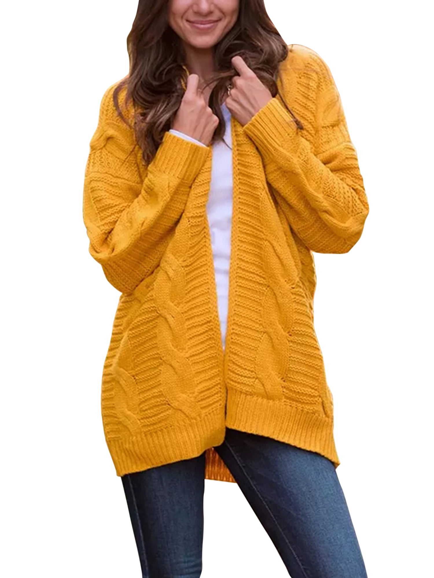 Baby Girls Winter Long Sleeve Cardigan Jumper Sweater Fall Knit Jacket Top KE