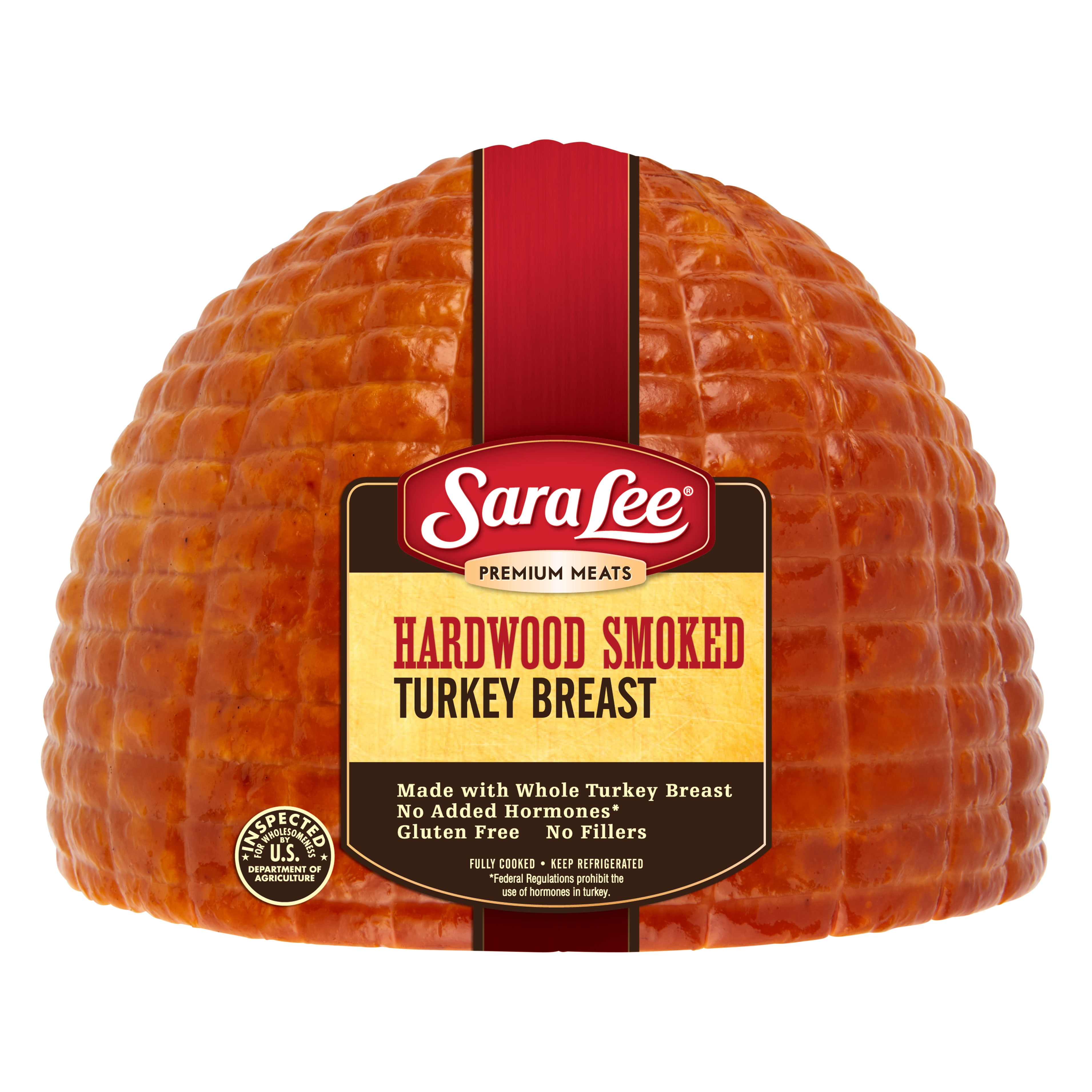 Sara Lee Sliced Fresh Lunch & Deli Meats, Premium Meats Hardwood Smoked Turkey Breast, Resealable Pouch