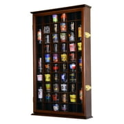 54 Shot Glass Display Case Cabinet