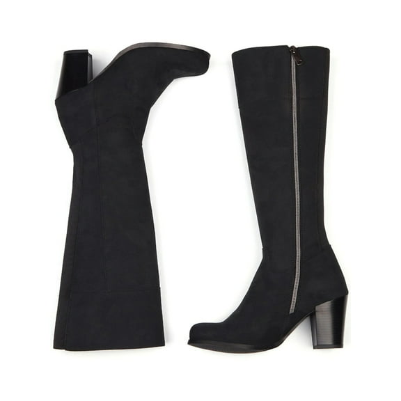 Heeled Knee High Boots