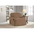 Serta Relaxed Fit Smooth Suede Furniture Slipcover, Chair 1Piece T