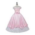 thumbnail image 5 of Pink Cinderella Princess Dress - Halloween Fairy Tale Ball Gown, 5 of 8