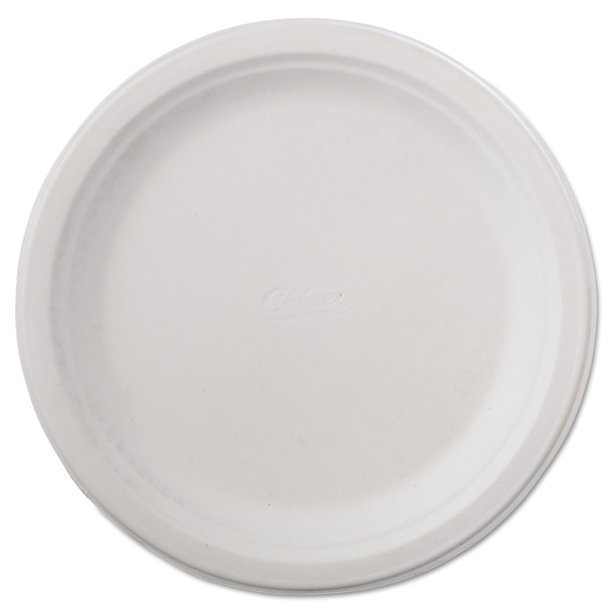 (Pack of 4) Classic White Paper Lunch Plates, 8 3/4", 125 count