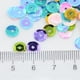 thumbnail image 5 of 4 piezas de lentejuelas sueltas redondas en forma de copa para adornos de bricolaje de 7 x 7 mm Púrpura, 5 of 7