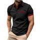 thumbnail image 2 of pstuiky camiseta de hombre, Camisa de manga corta transpirable con botones y bolsillo simulado para hombre camisas casuales para hombre xxl, 2 of 3