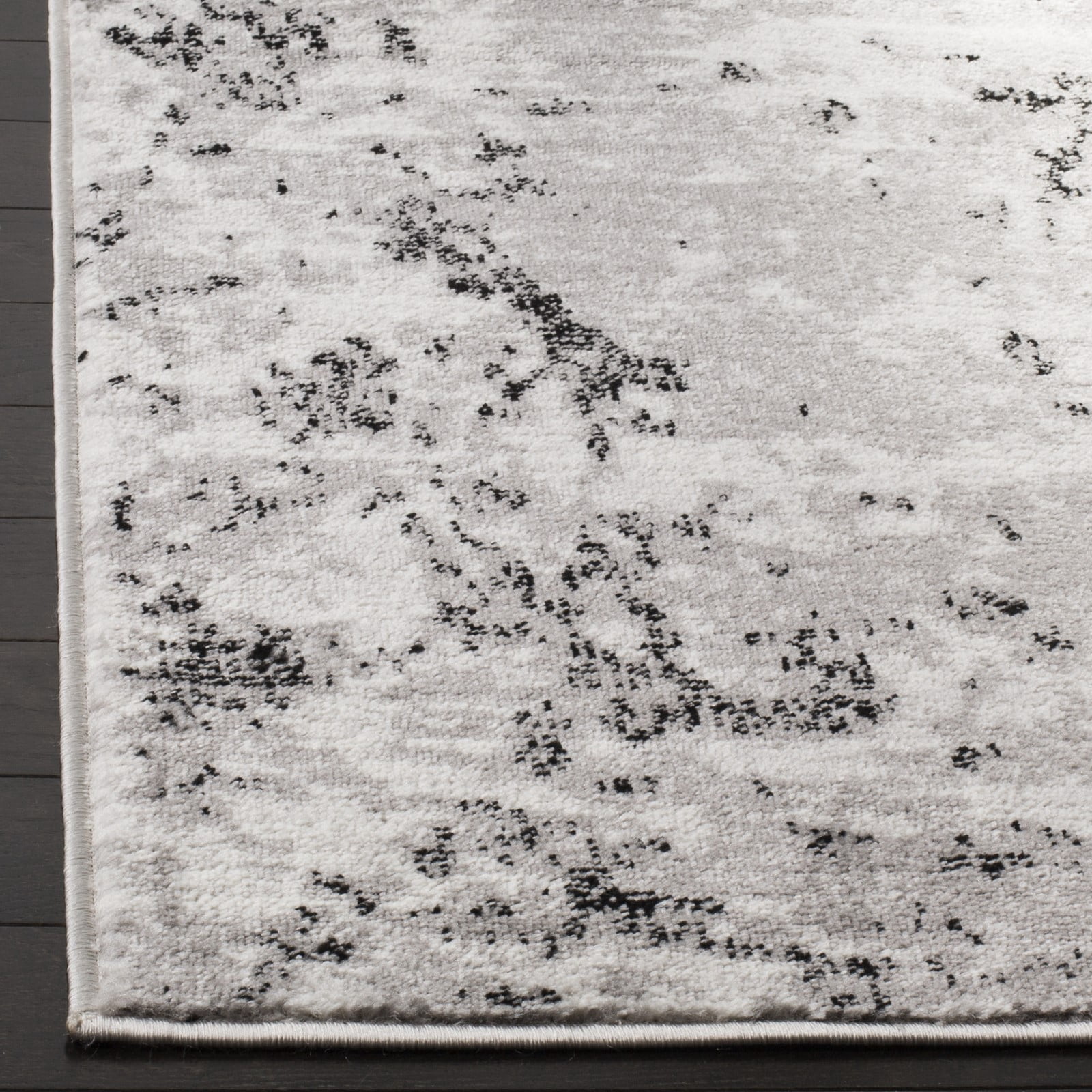 SAFAVIEH Skyler Joisse Abstract Area Rug, Grey/Ivory, 9' x 12'