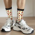 thumbnail image 6 of Fuzoiu Ladybug And Bee Print Athletic Crew Socks for Men & Women,Casual Crew Socks,Above Ankle Crew Socks for Business, Casual, 6 of 6