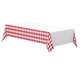 thumbnail image 2 of Penkiiy Pink Gingham Party Suministros Pink Gingham Platos de papel y servilletas Pink Platos a cuadros desechables Pink y blanco Plaid Party Decoración para cumpleaños Familia Otoño Picnic BBQ Party, 2 of 6