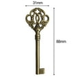 thumbnail image 5 of 10Pc Vintage Style Open Skeleton Key Hole Head Furniture Cabinet Antique, 5 of 8