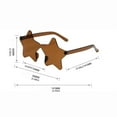 thumbnail image 5 of 20pack Stars Sunglasses Unisex Stars Shape Eyewears Trendy Frameless for Women Men Outdoor Activity, 5 of 7