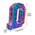 thumbnail image 3 of Fiudx Luces Led con Letras de Colores, Iluminación Festiva para Fiestas, Diseño Brillante y Duradero, Decoración Versátil para San Valentín, Halloween, Navidad y Cumpleaños, 26 Letras Mayúsculas, Fác, 3 of 6