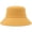 Yellow, variant on Black EMF Radiation Protection Bucket Hat, Silver Fiber Lined Sun Cap for Daily Travel