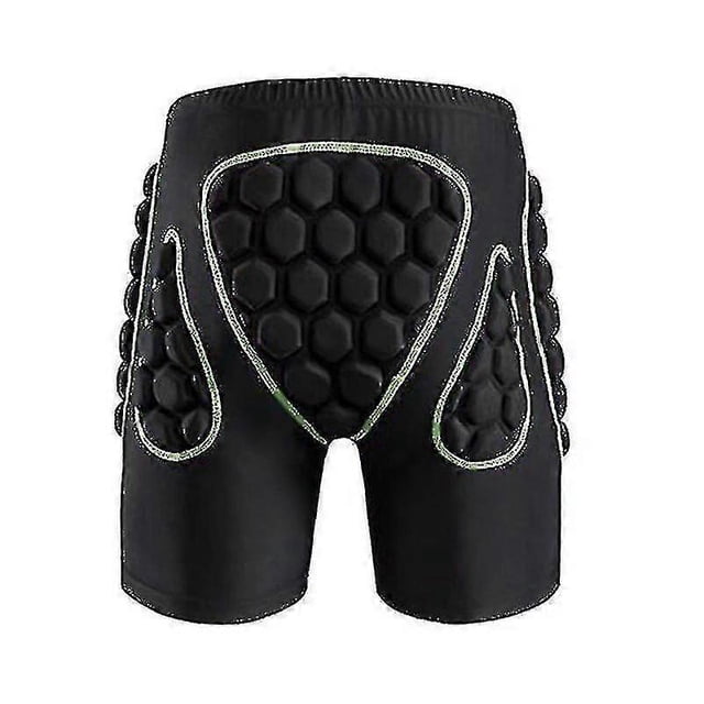 Women#39;s Hip Protector Padded Shorts Armor Hip Protector Padded Shorts Green, L
