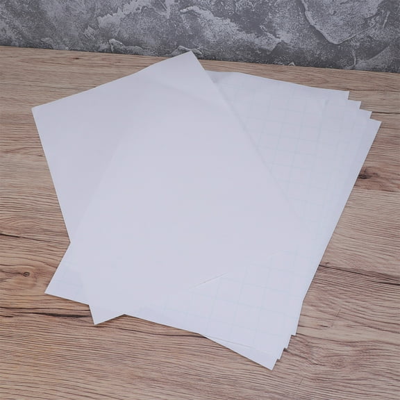 Toyvian 5Pcs Thermal Transfer Sublimation Paper A4 Size White for Personalization on Bags