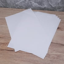 Toyvian 5Pcs Thermal Transfer Sublimation Paper A4 Size White for Personalization on Bags