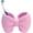 Pink, variant on Bow Toothbrush Holder Facial Cleanser and Makeup Brush Organizer for Bathroom Storage, Cute Resin Design with Divided Compartments, Multifunction Holder for Toothbrush Pen Razor Comb Home(Pink)
