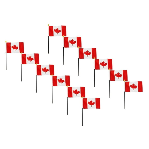 Canada flag 4 x 6 inch - 12 PK