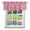 Pink, variant on Kitchen Cafe Valance Curtain for Small Windows,Cute Cartoon Pig Pink Buffalo Plaid Rod Pocket Short Valances,42x12in