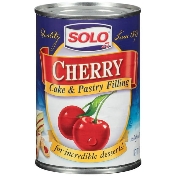 Solo Cake & Pastry Filling Cherry, 12 oz