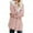 Pink, variant on SDJMa Women's Lightweight Vee Cardigan Sweater Womens Solid Oversized Zip Down Hooded Coat Cardigans Outwear With Pocket