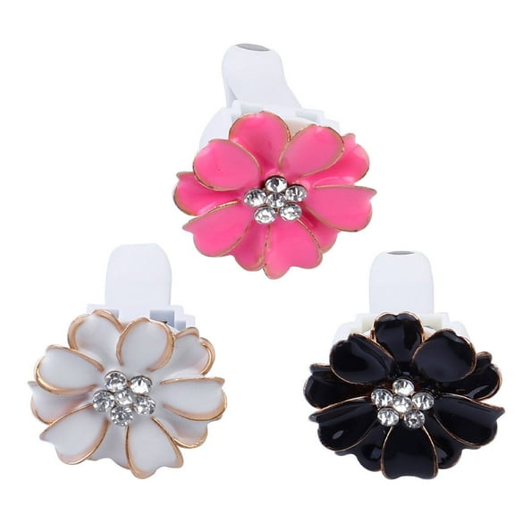 Hemoton  3 Pcs Diffusers Car for Essential Oils Ventilator Perfume Clip Aromatherapy