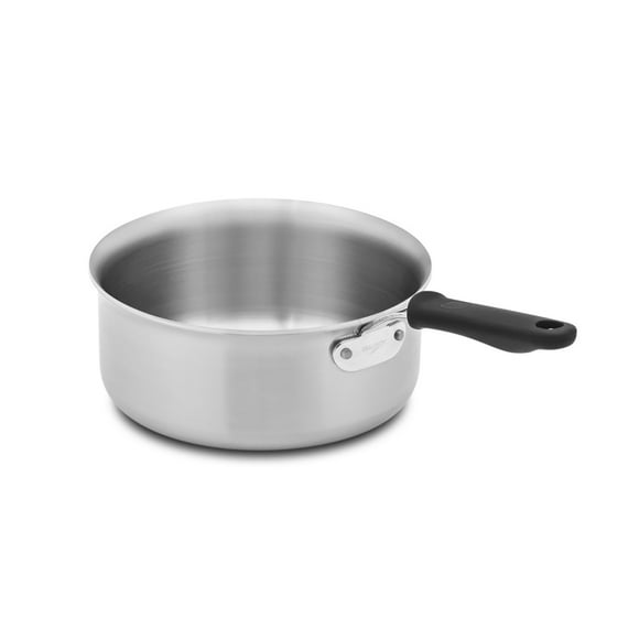 Vollrath 702125 2 1/2 qt Tribute® Aluminum Saucepan w/ Hollow Silicone Handle - Induction Ready