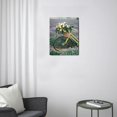 thumbnail image 3 of Bicycle and Flower Beach Canvas Wall Art, 12X16inch Add a Serene Touch to Your Living Room, Bedroom or Bathroom, 3 of 7