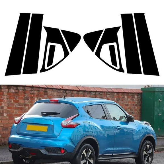 Car Window Pillar Posts Door Trims Molding For Nissan For Juke 2011-2017 Anti Scratch Stickers Car Exterior Accessories