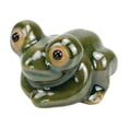 thumbnail image 1 of SGACAI Tapas para pernos de inodoro, cubiertas decorativas para pernos de inodoro, linda rana de cerámica, 1 of 7