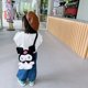 thumbnail image 2 of Cartroon Kuromi Anime Plush Toys, Sweet Girls, Soft Plush Bag, Cosplay Kuromi Plushie, Lovely Kawaii Gifts para mujeresplush toy2 Fivean Toy model, 2 of 2