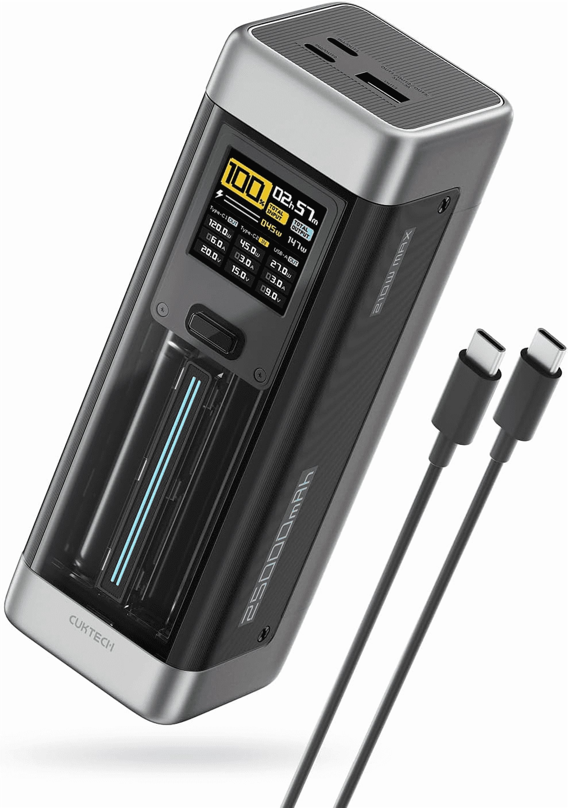Anker, Power Bank, 24,000mAh, 140W Fast Charging, 3 Ports