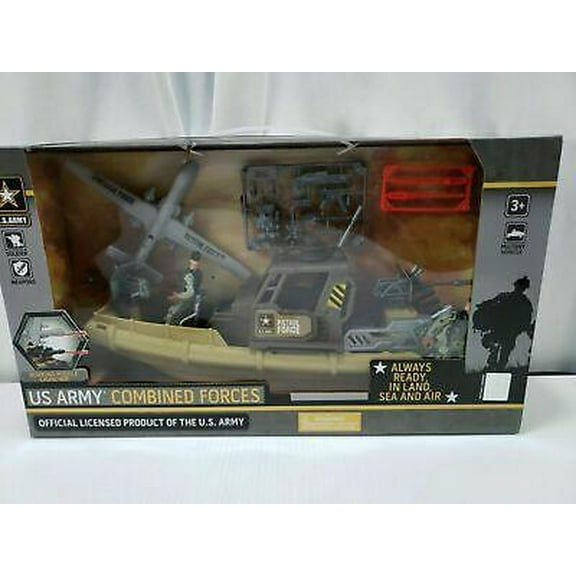 US Army Combined Forces Patrol Force Boat w/ working Missle Launcher