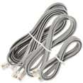 thumbnail image 2 of MasteelfCA 3pcs Telephone Cables Phone Extension Cords Telephone Cords for Landline Phones, 2 of 8