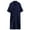 Dark Blue, variant on Kimono Robes for Men Women Lightweight Knee Length Cotton Spa Bath Robe with Pocket Lounge Yukata Nightwear for Shower House Party Size L-2XL Navy