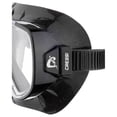 thumbnail image 4 of Visor Máscara Adulto CRESSI  Onda Negro Mono Lente Transparente, 4 of 5