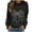 Black|Bowknot, variant on Womens Long Sleeve Crewneck Tops Christmas Printed Thin Lightweight Sweatshirt Loose Fit Holiday Xmas Pullovers (XL, White 04)