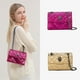 thumbnail image 2 of KURT GEIGER LONDON 2024 Bolsos de mujer de moda retro Bolso bandolera de hombro de cadena única de cuero PU suave Bolso de mano rosa Bolso de mano atractivo, 2 of 4