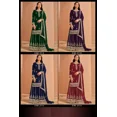 thumbnail image 5 of Tenue de Fête de Mariage Personnalisée Kurti Robe Palazzo, Kurta Droite Toutes Tailles avec Sharara, 5 of 5