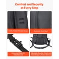 thumbnail image 6 of VEVOR Hydration Backpack, Water Backpack with 3L TPU Water Bladder, Tactical Molle Hiking Hydration Pack with Storage for Men Women, Hydro Water Daypack for Hiking Running Cycling Camping, 6 of 9