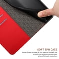 thumbnail image 3 of Flip Wallet Case for Samsung Galaxy A32 4G with Kickstand & Wrist Strap, Shockproof TPU Inner Red, 3 of 5