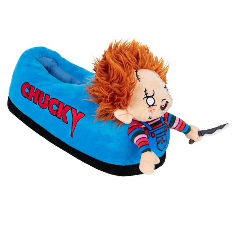 Odd Sox, Chucky, Fun Plush Indoor Novelty Slipper, Big Cozy 