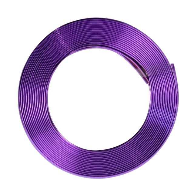 maskred Bande de Protection pour Scooter Décoration Anti-collision Autocollant de Remplacement pour M365 Violet