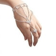 thumbnail image 2 of Segaven Rhinestone Bracelets, Silver-Plated, 2 of 4